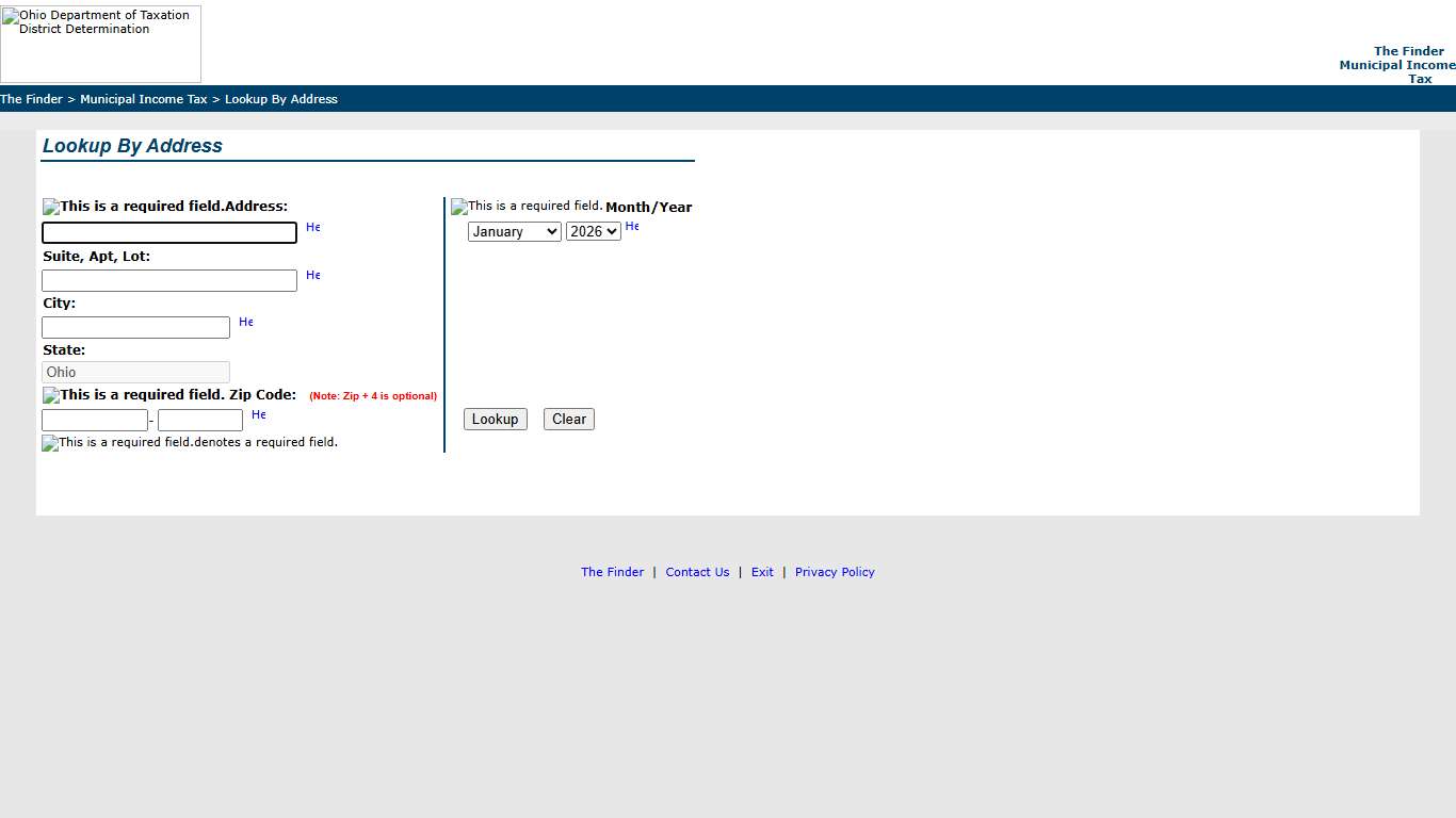 The Finder - Lookup By Address