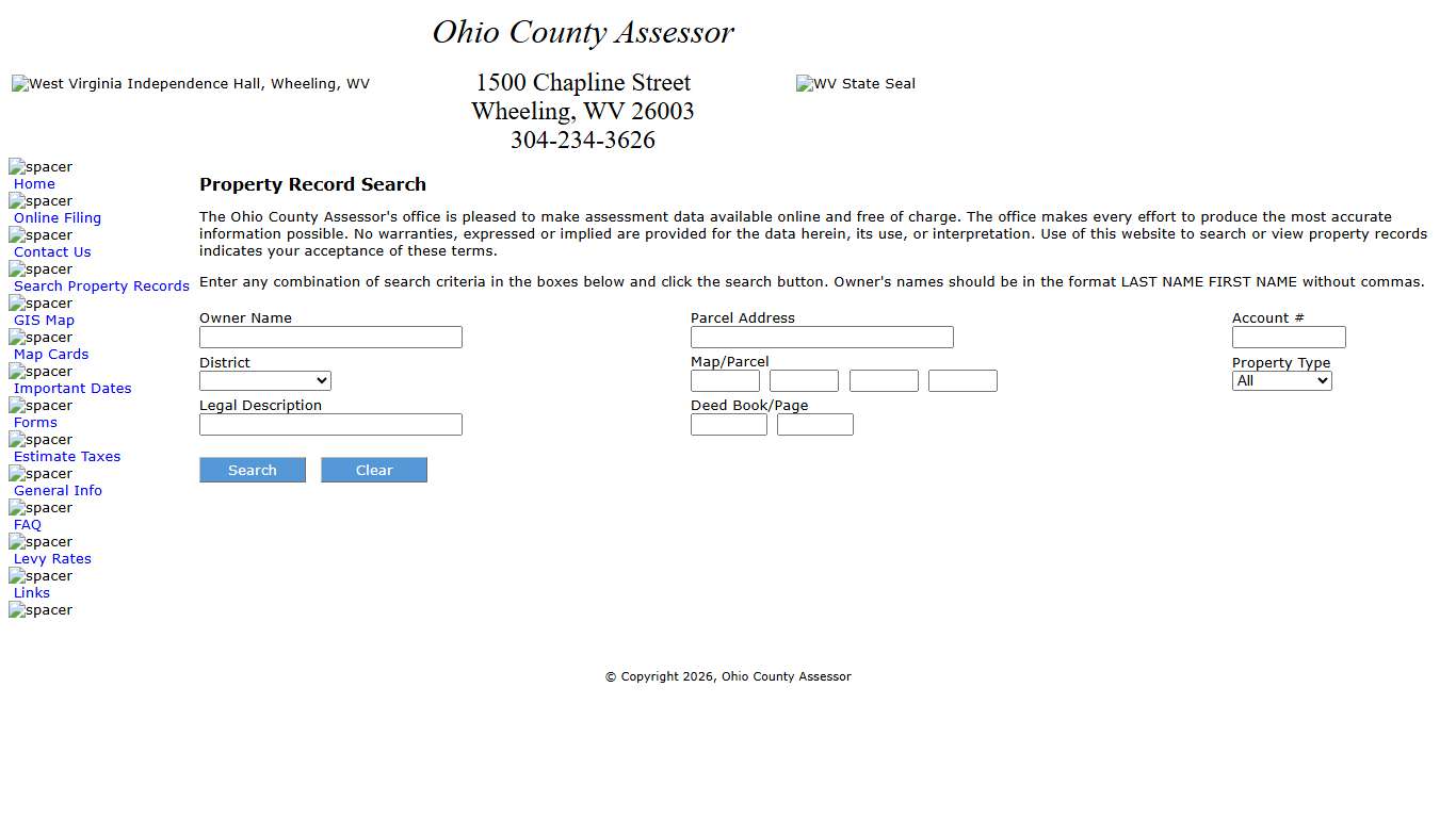 Ohio County Assessor